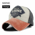 Good Quality Baseball Cap / Outdoors Cap For Men-SHINE Orange-JadeMoghul Inc.