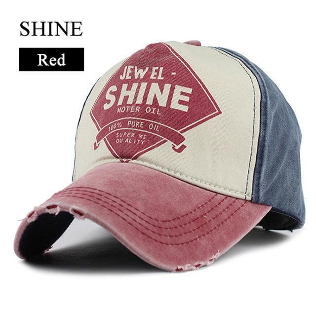 Good Quality Baseball Cap / Outdoors Cap For Men-SHINE Red-JadeMoghul Inc.