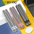 GOOJODOQ Adjustable Foldable Laptop Stand Non-Slip Desktop Notebook Holder Laptop Holder For Macbook Pro Air iPad Pro DELL HP AExp