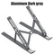 GOOJODOQ Laptop Stand for MacBook Pro Notebook Stand Foldable Aluminium Alloy Tablet Stand Bracket Laptop Holder for Notebook JadeMoghul Inc. 