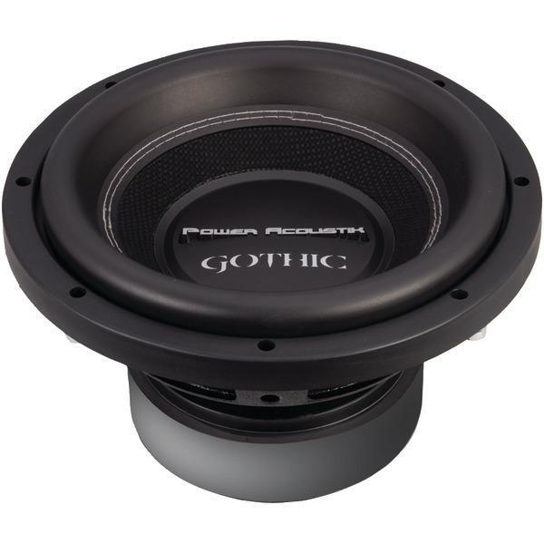 Gothic Series 2ohm Dual Voice-Coil Subwoofer (10", 2,200 Watts)-Speakers, Subwoofers & Tweeters-JadeMoghul Inc.