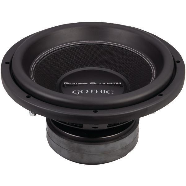 Gothic Series 2ohm Dual Voice-Coil Subwoofer (12", 2,500 Watts)-Speakers, Subwoofers & Tweeters-JadeMoghul Inc.