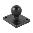 GPS - Accessories RAM Mount Square 2" x 1.7" Base w/1" Ball [RAM-B-347U] RAM Mounting Systems