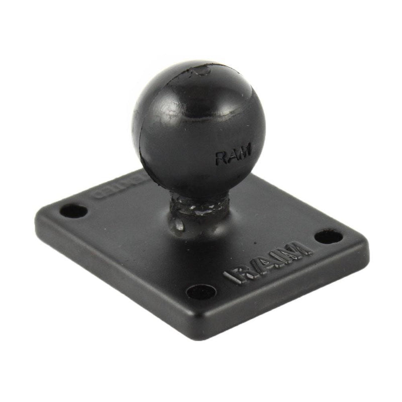 GPS - Accessories RAM Mount Square 2" x 1.7" Base w/1" Ball [RAM-B-347U] RAM Mounting Systems