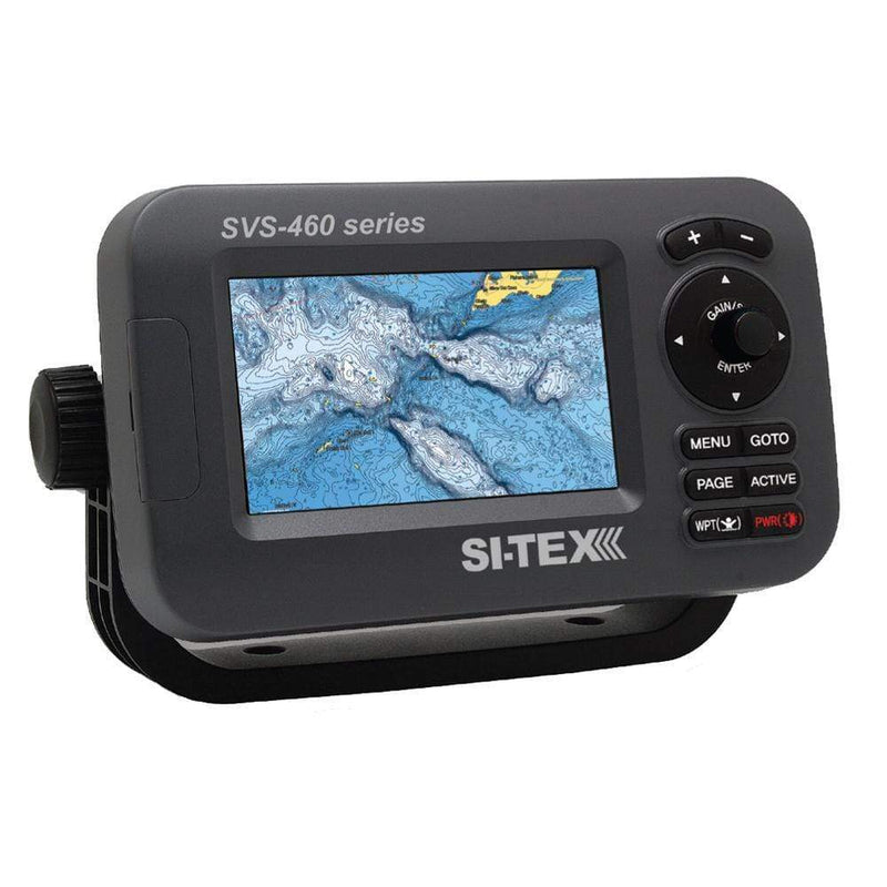 GPS - Chartplotters SI-TEX SVS-460C Chartplotter - 4.3" Color Screen w/Internal GPS and Navionics+ Flexible Coverage [SVS-460C] SI-TEX