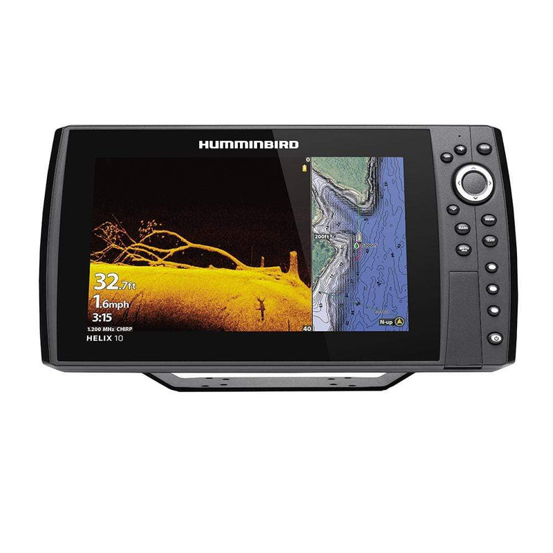 GPS - Fishfinder Combos Humminbird HELIX 10 MEGA DI+ GPS G4N CHO Display Only [411410-1CHO] Humminbird