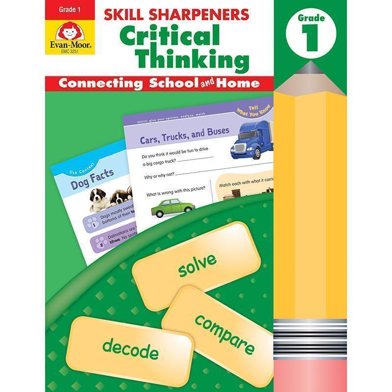 GR 1 SKILL SHARPENERS CRITICAL-Learning Materials-JadeMoghul Inc.