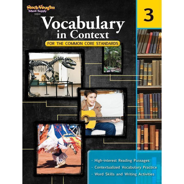 GR 3 VOCABULARY IN CONTEXT FOR THE-Learning Materials-JadeMoghul Inc.