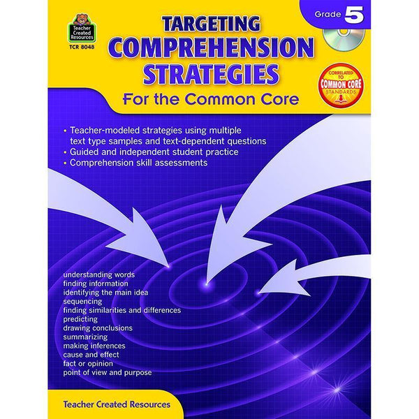 GR 5 TARGETING COMPREHENSION-Learning Materials-JadeMoghul Inc.