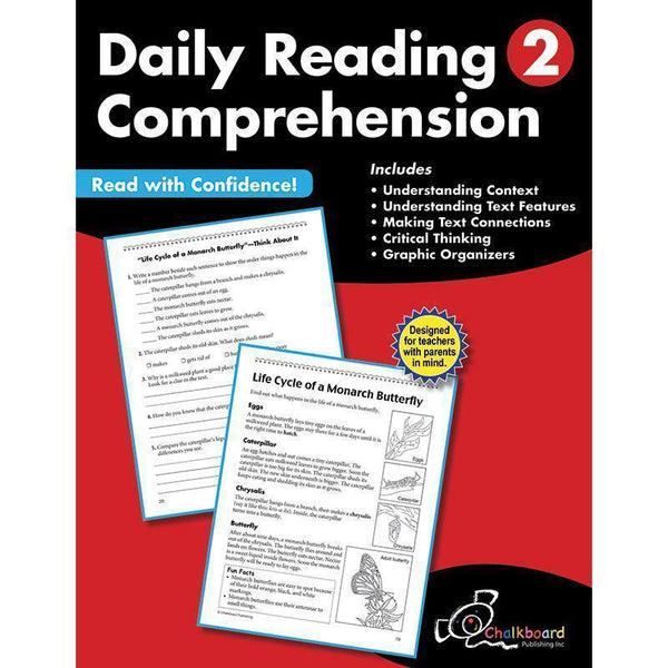 GR2 READING COMPREHENSION WORKBOOK-Learning Materials-JadeMoghul Inc.
