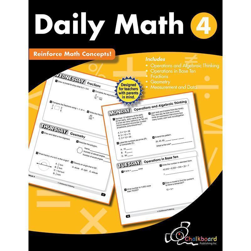 GR4 DAILY MATH WORKBOOK-Learning Materials-JadeMoghul Inc.