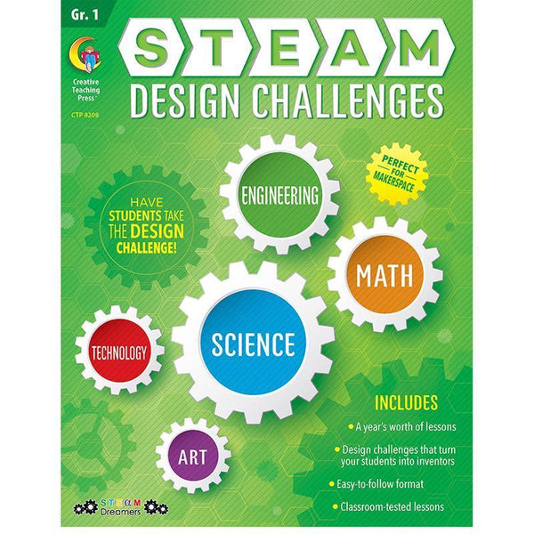 GRADE 1 STEAM DESIGN RESOURCE BOOK-Learning Materials-JadeMoghul Inc.