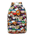 Graffiti Canvas Backpack Students School Bag For Teenage Girls Boys Backpacks Bags Cartoon Printing Rucksack Street Escolar 1065-Bald people-JadeMoghul Inc.