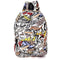 Graffiti Canvas Backpack Students School Bag For Teenage Girls Boys Backpacks Bags Cartoon Printing Rucksack Street Escolar 1065-Explosion letters-JadeMoghul Inc.