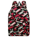 Graffiti Canvas Backpack Students School Bag For Teenage Girls Boys Backpacks Bags Cartoon Printing Rucksack Street Escolar 1065-Star letters-JadeMoghul Inc.