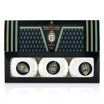 Grafton Luxury Soap (Triple) - 3x150g/5.25oz-Fragrances For Men-JadeMoghul Inc.