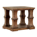 Granard Transitional End Table In Natural Tone-Side Tables and End Tables-Natural Tone-Solid Wood & Others-JadeMoghul Inc.