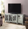 Grand Kacia Console Table, Antique Gray-Console Tables-Antique Gray-MDF Solid Hardwood Leg-JadeMoghul Inc.