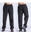Grandwish 2018 New Outside Mens Exercise Pants Quickly Dry Mens Active Pants Men Physical Trousers Plus Size 3XL, PA094-Black-L-JadeMoghul Inc.