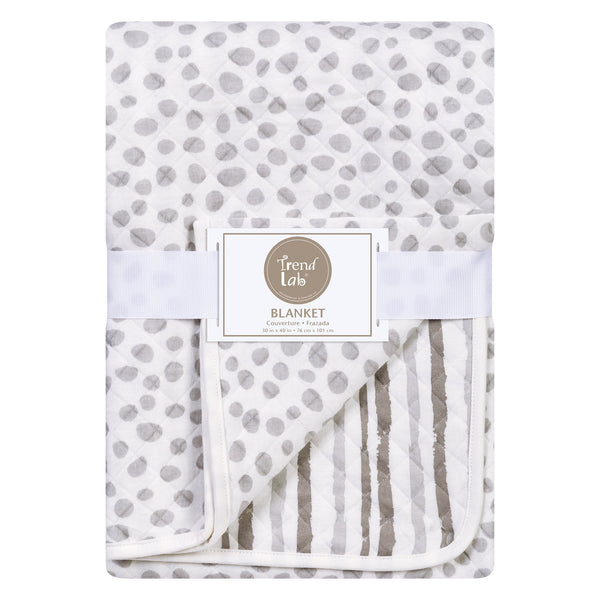Gray Cloud Knit Blanket-STRDT-JadeMoghul Inc.