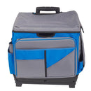 GRAY/BLUE ROLL CART/ORGANIZER BAG-Learning Materials-JadeMoghul Inc.