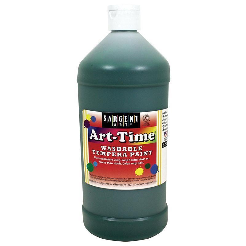 GREEN ART-TIME WASHABLE PAINT 32 OZ-Arts & Crafts-JadeMoghul Inc.