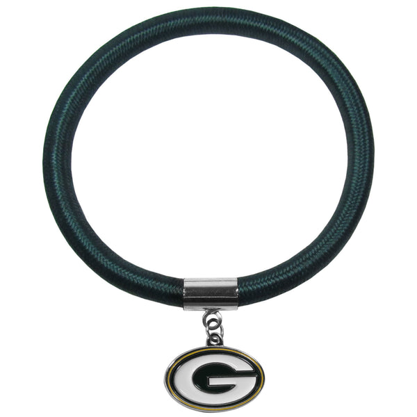 Green Bay Packers Color Cord Bracelet-Jewelry & Accessories-JadeMoghul Inc.
