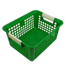 GREEN BOOK BASKET-Arts & Crafts-JadeMoghul Inc.