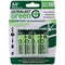 Green Everyday Rechargeables AA NiMH Batteries, 4 pk-Round Cell Batteries-JadeMoghul Inc.