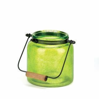 Lantern Candle Holder Green Jar Candle Lantern