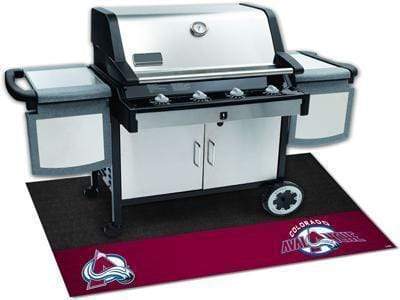 Grill Mat BBQ Accessories NHL Colorado Avalanche Grill Tailgate Mat 26"x42" FANMATS