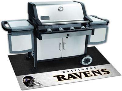 Grill Mat BBQ Grill Mat NFL Baltimore Ravens Grill Tailgate Mat 26"x42" FANMATS