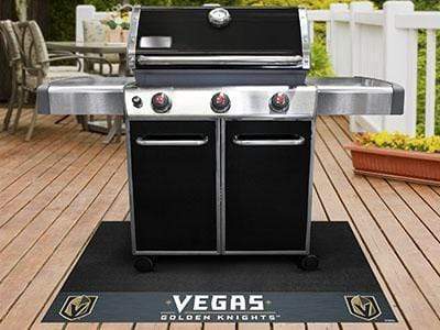 Grill Mat BBQ Grill Mat NHL Vegas Golden Knights Grill Tailgate Mat 26"x42" FANMATS