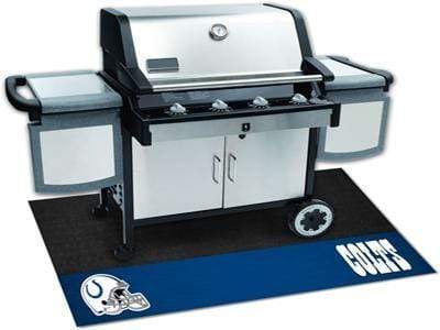 Grill Mat BBQ Mat NFL Indianapolis Colts Grill Tailgate Mat 26"x42" FANMATS