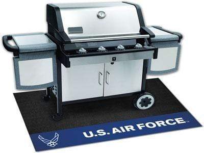 BBQ Grill Mat U.S. Armed Forces Sports  Air Force Grill Tailgate Mat 26"x42"