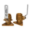 GROCO 1-1-2" Bronze Tri-Flanged Ball Valve-Seacock [FBV-1500]-Fittings-JadeMoghul Inc.