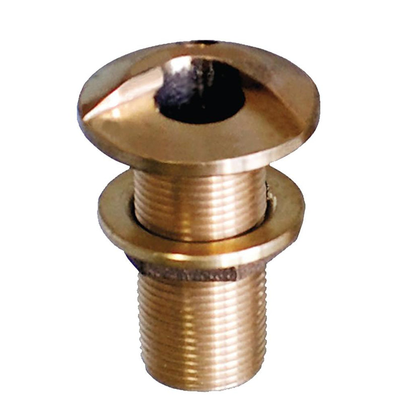GROCO 1" Bronze High Speed Thru-Hull Fitting w-Nut [HSTH-1000-W]-Thru-Hull Fittings-JadeMoghul Inc.