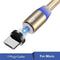 GTWIN Magnetic Cable Micro USB Type C Charger For iPhone Samsung Xiaomi 3M Magnet USB Cable Fast Charging Phone Charge Cord Wire AExp