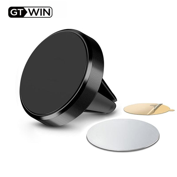 GTWIN Magnetic Car Phone Holder For iPhone Samsung Huawei Xiaomi Air Vent Mount in Car Metal Magnet Stand Mobile Phone Support AExp