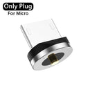 GTWIN Magnetic USB Cable For iPhone Charger 540 Degree Rotate USB Type C Cable For Xiaomi Samsung Magnet Charge Micro USB Cable AExp