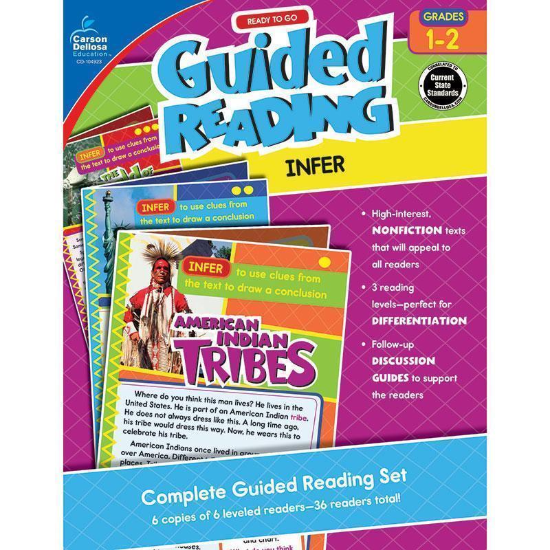 GUIDED READING INFER GR 1-2-Learning Materials-JadeMoghul Inc.