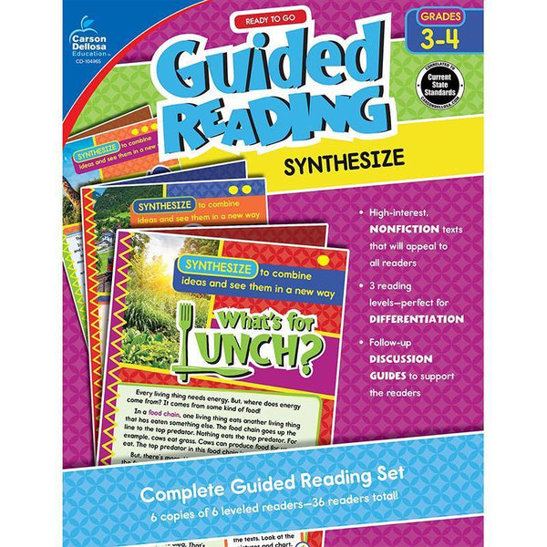GUIDED READING SYNTHESIZE GR 3-4-Learning Materials-JadeMoghul Inc.