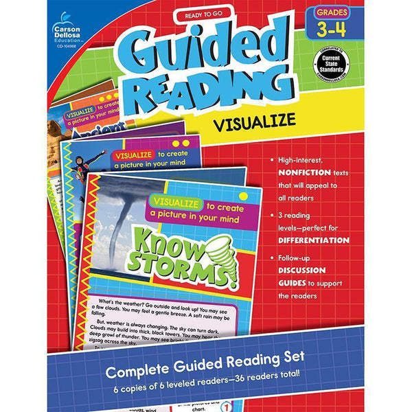 GUIDED READING VISUALIZE GR 3-4-Learning Materials-JadeMoghul Inc.