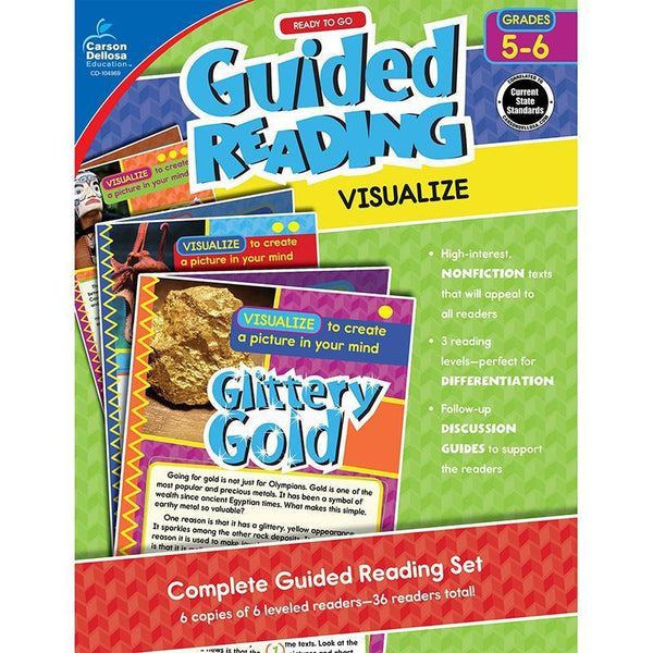 GUIDED READING VISUALIZE GR 5-6-Learning Materials-JadeMoghul Inc.