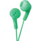 Gumy(R) Earbuds (Green)-Headphones & Headsets-JadeMoghul Inc.