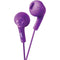 Gumy(R) Earbuds (Violet)-Headphones & Headsets-JadeMoghul Inc.