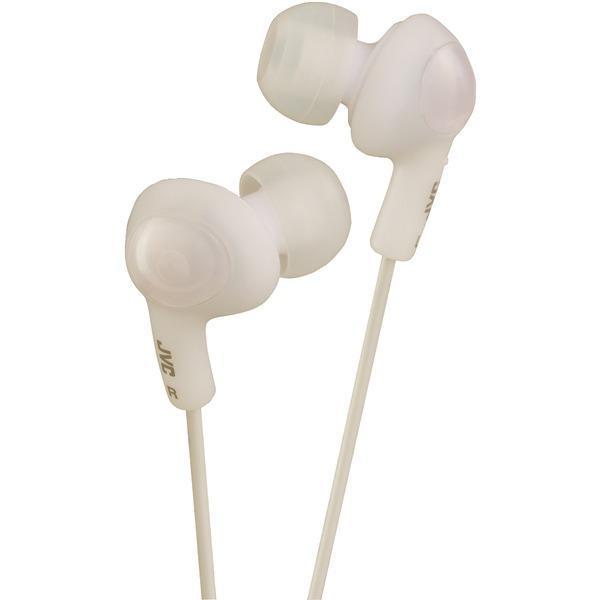 Gumy(R) Plus Earbuds with Remote & Microphone (White)-Headphones & Headsets-JadeMoghul Inc.