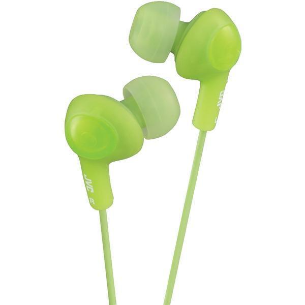 Gumy(R) Plus Inner-Ear Earbuds (Green)-Headphones & Headsets-JadeMoghul Inc.