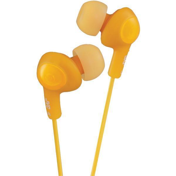 Gumy(R) Plus Inner-Ear Earbuds (Orange)-Headphones & Headsets-JadeMoghul Inc.