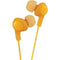 Gumy(R) Plus Inner-Ear Earbuds (Orange)-Headphones & Headsets-JadeMoghul Inc.
